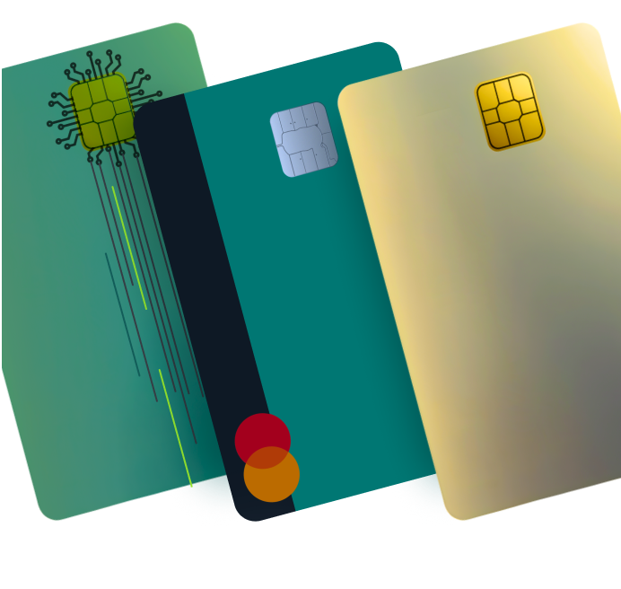 Card management system. Mockup