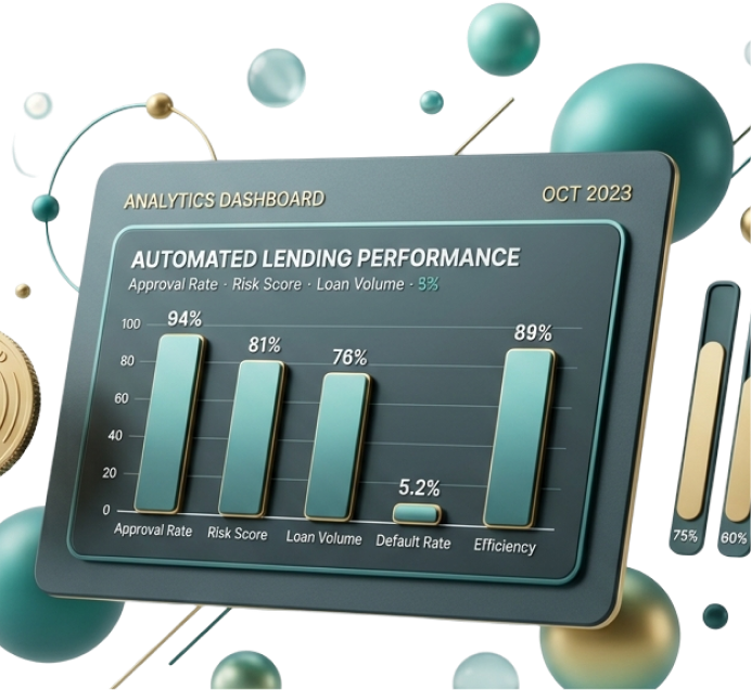 Remarkable lending solution. Mockup
